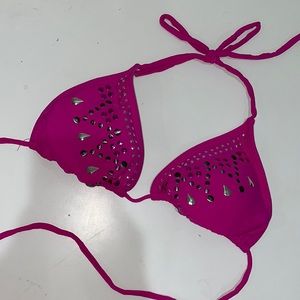Pink Bikini Top